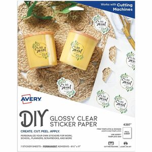 Avery Permanent Sticker Paper