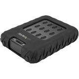 StarTech.com Drive Enclosure SATA/600 - USB 3.1 Type C Host Interface - UASP Support External - Black