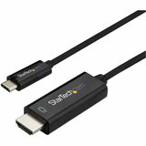 StarTech.com 2 m (6 ft.) USB-C to HDMI Cable - 4K at 60 Hz - Black