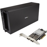 StarTech.com Thunderbolt 3 to 10GbE Fiber Network Chassis 2 Port