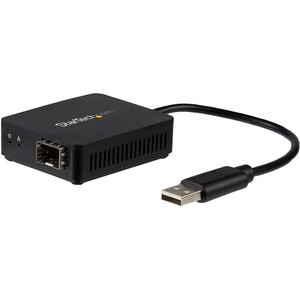 StarTech.com USB 2.0 to Fiber Optic Converter - Open SFP