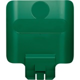 Rubbermaid Commercial Slim Jim Green Recycle Billboard