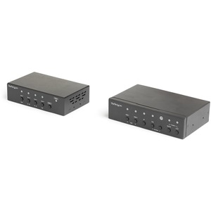 StarTech.com Multi-Input HDBaseT Extender Kit with Built-In Switch and Video Scaler