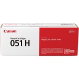 Canon 051H Original High Yield Laser Toner Cartridge - Black - 1 Each