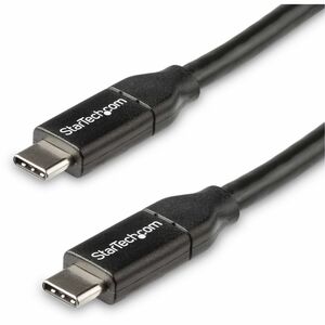 StarTech.com USB-C to USB-C Cable w/ 5A PD - M/M - 0.5 m - USB 2.0 - USB-IF Certified
