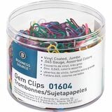 Business Source Vinyl-coated Gem Clips