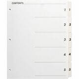 Business Source Table of Content Quick Index Dividers