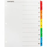 Business Source Table of Content Quick Index Dividers