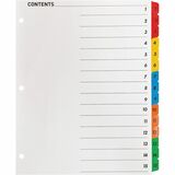 Business Source Table of Content Quick Index Dividers