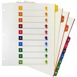 Business Source Color-coded Table of Contents/Tabs Index Dividers