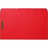Business Source 1/3 Tab Cut Legal Recycled Fastener Folder