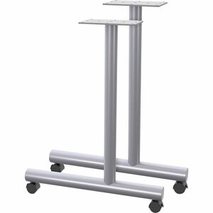 Lorell Training Table C-Leg Table Base with 2" Casters
