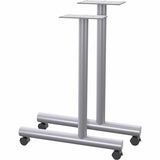 Lorell Training Table C-Leg Table Base with 2" Casters