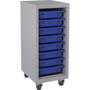 Lorell Pull-out Bins Mobile Storage Tower