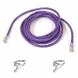 Belkin RJ45 CAT-5e Patch Cable, Snagless Molded Purple 06