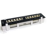 StarTech.com 12 Port 1U Wall Mount Cat 6 110 Patch Panel - 45 Degree