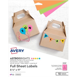 Avery&reg; Easy Peel Multipurpose Label