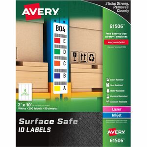 Avery&reg; Surface Safe ID Label