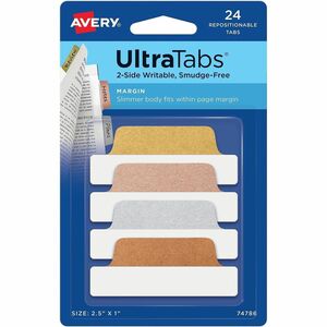Avery&reg; UltraTabs Repositionable Margin Tabs