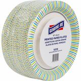 Genuine Joe 10" Printed Paper Plates