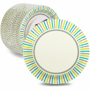 Genuine Joe 7" Printed Paper Plates