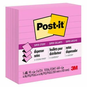 Post-it&reg; Super Sticky Pop-up Lined Note Refills