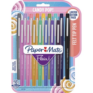 Paper Mate Flair Candy Pop Pack Felt Tip Pens