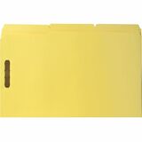 Business Source 1/3 Tab Cut Legal Recycled Fastener Folder