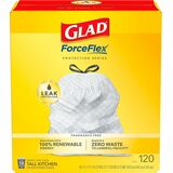 Glad ForceFlex Tall Kitchen Drawstring Trash Bags