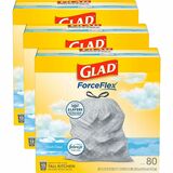 Glad ForceFlex Tall Kitchen Drawstring Trash Bags