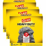 Glad ForceFlexPlus Drawstring Large Trash Bags