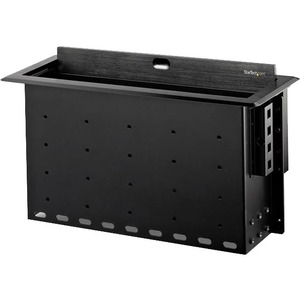 StarTech.com Dual-Module Conference Table Connectivity Box with Cable Organizer