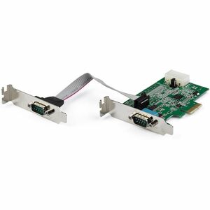 StarTech.com 2-Port RS232 Serial Adapter Card with 16950 UART