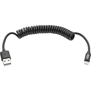 Tripp Lite by Eaton Lightning Connector USB Coiled Cable
