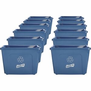 Genuine Joe 14-Gallon Recycling Bin