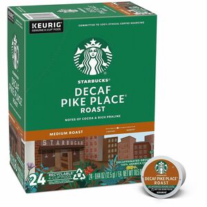 Starbucks K-Cup Decaf Pike Place Roast Coffee