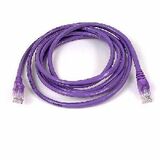 Belkin RJ45 CAT-5e Patch Cable, Snagless Molded Purple 01