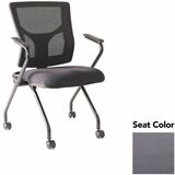 Lorell Conjure Mesh Training Chairs with Arms