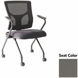 Lorell Conjure Mesh Training Chairs with Arms