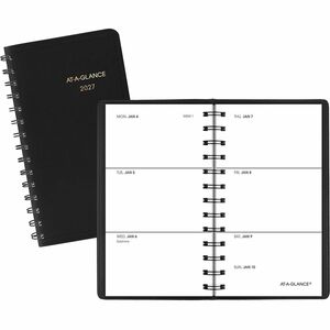 At-A-Glance Weekly Planner, Black, Pocket, 2 1/2" x 4 1/2"