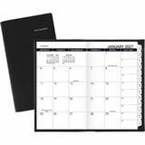 At-A-Glance Monthly Planner, Black, Pocket, 3 1/2" x 6"