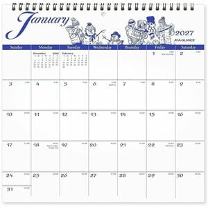 At-A-Glance Illustrator's EditionWall Calendar