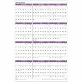 At-A-Glance Recycled Yearly Wall Calendar 24" x 36" English