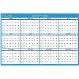 At-A-Glance Horizontal Reversible Erasable Wall Calendar