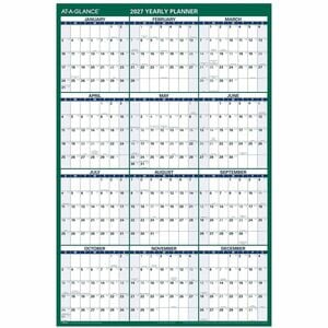 At-A-Glance Vertical Reversible Erasable Wall Calendar