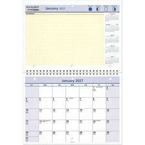 At-A-Glance QuickNotes Desk Wall Calendar