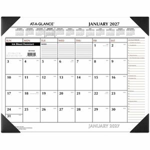 At-A-Glance 2-Color Desk Pad