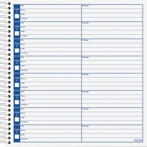 Adams Voice Mail Log Book