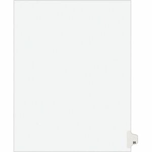 Avery&reg; Individual Legal Exhibit Dividers - Avery Style