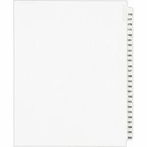 Avery&reg; Standard Collated Legal Exhibit Divider Sets - Avery Style